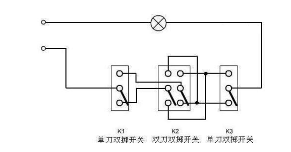 一灯三控开关接线图详解及最新指南